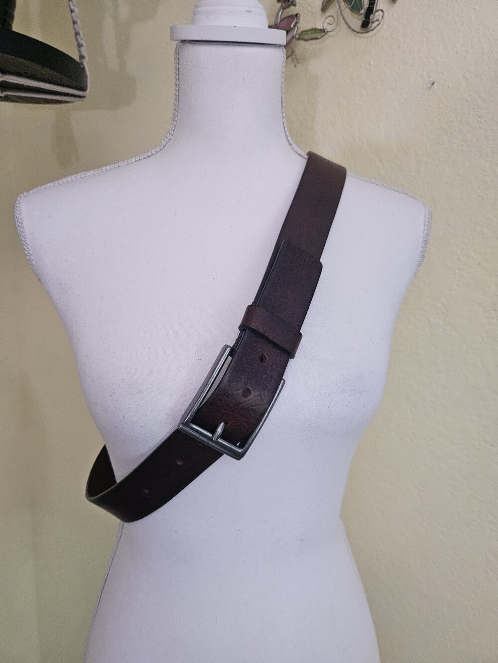 Mara Giordani Handmade italian Brown Leather Belt